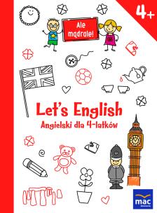 Okładka książki LET'S ENGLISH! Angielski dla 4-latków
