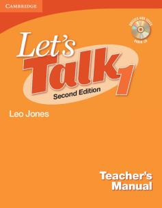 Okładka książki Let's Talk Level 1 Teacher's Manual + CD