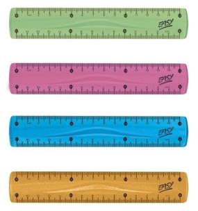 Opakowanie Linijka elastyczna 15cm EASY