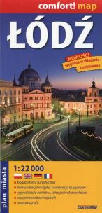 Opakowanie Łódź plan miasta 1:22 000