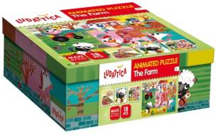 Opakowanie Ludattica Animated puzzle The farm