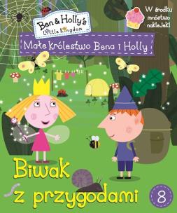 Okładka książki Małe Królestwa Bena i Holly.Biwak z przygodami