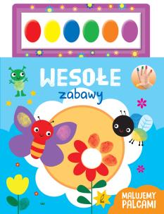 Okładka książki Malujemy palcami. Wesołe zabawy