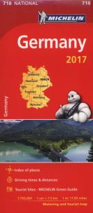 Opakowanie Mapa Germany  1:750 000 2017
