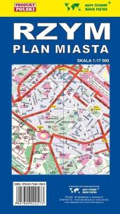 Opakowanie Mapa składana Rzymu 1:17 000