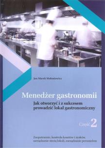 Okładka książki Menedżer gastronomii Część 2