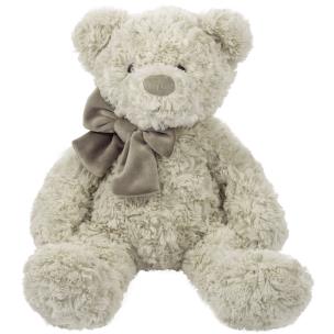 Opakowanie Miś Charlie ecru z kokardą 26cm