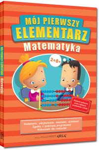 Okładka książki Mój pierwszy elementarz - Matematyka BR kolor GREG