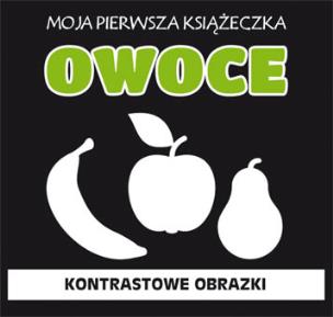 Okładka książki Moja pierwsza książeczka. Owoce