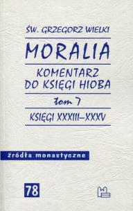 Okładka książki Moralia Tom 7 Komentarz do Księgi Hioba