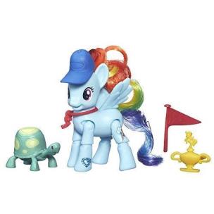 Okładka książki My Little Pony Kucykowe Przygody Rainbow Dash