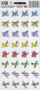 Opakowanie Naklejki Alfika i Zetki 12 Samoloty