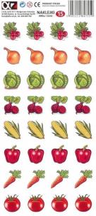 Opakowanie Naklejki Alfika i Zetki 15 Warzywa