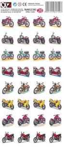 Opakowanie Naklejki Alfika i Zetki 20 Motocykle