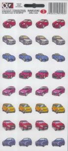 Opakowanie Naklejki Alfika i Zetki 3 Auta