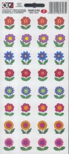 Opakowanie Naklejki Alfika i Zetki 7 Kwiaty