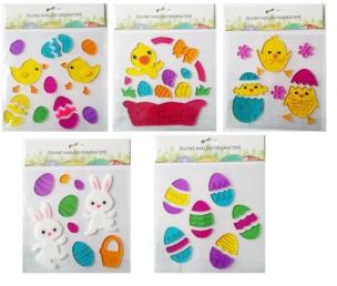 Opakowanie Naklejki dekoracyjne żelowe Wielkanoc
