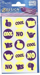 Opakowanie Naklejki neonowe znaki