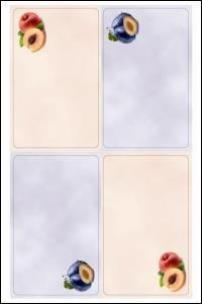 Opakowanie Naklejki spiżarniane