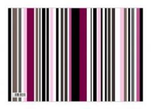 Opakowanie Notes Gee Stripes Red NARCISSUS