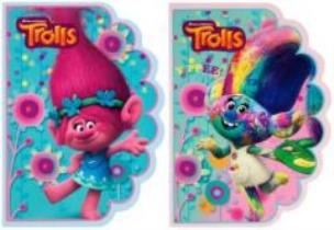 Opakowanie Notes kształtowy A6 Trolls 375965