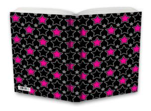 Opakowanie Notes Narcissus Gee Pink Stars