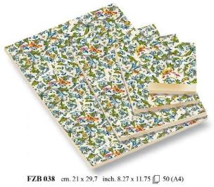 Opakowanie Notes ozdobny A4 50 kartek BR FZB 038