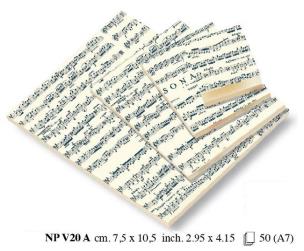 Opakowanie Notes ozdobny A7 50 kartek