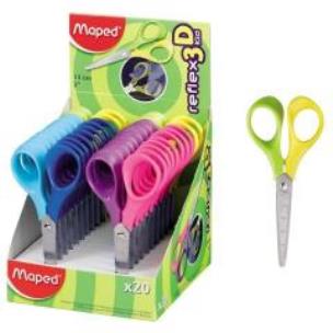Opakowanie Nożyczki Kid szkolne 3D 13cm dsp (20szt) MAPED