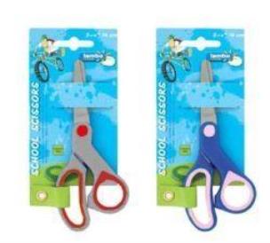 Opakowanie Nożyczki szkolne z miękkimi uchwytami 14cm LAMBO