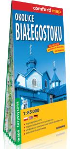 Opakowanie Okolice Białegostoku comfort! map laminowana mapa turystyczna
