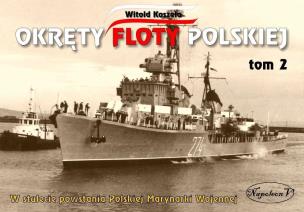Okładka książki Okręty floty polskiej Tom 2