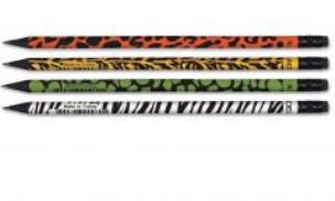 Opakowanie Ołówek Safari z gumką czarne
