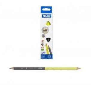 Opakowanie Ołówek trójkątny Bicolor HB (12szt) MILAN