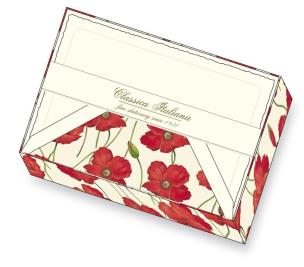 Opakowanie Papeteria box 10 kopert i 10 karnetów