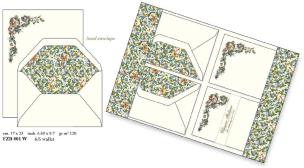 Opakowanie Papeteria Wallet 6 kopert i 6 papierów listowych FZB 001W