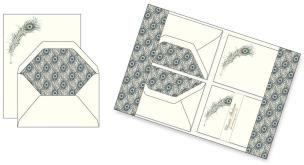 Opakowanie Papeteria Wallet 6 kopert i 6 papierów listowych PLM001W