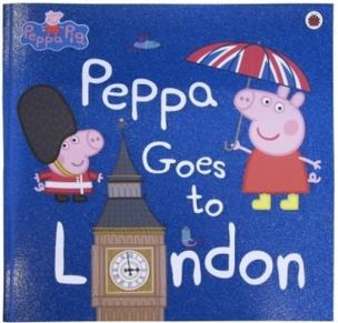 Okładka książki Peppa Goes to London