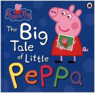 Okładka książki Peppa Pig The Big Tale of Little Peppa