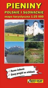 Opakowanie Pieniny Polskie i Słowackie mapa 1:25 000