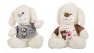 Opakowanie Pies Nataniel w koszulce 31 cm, 2 kolory