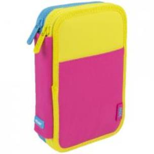 Opakowanie Piórnik 2 poz. z wyprawką Capsule róż MILAN