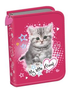 Opakowanie Piórnik dwuklapkowy bez wyposażenia My Little Friend Kot