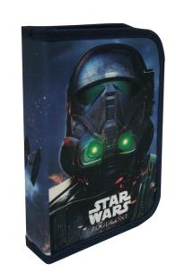 Opakowanie Piórnik dwuklapkowy bez wyposażenia Star Wars Rouge