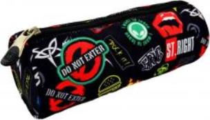 Opakowanie Piórnik szkolny tuba Badges PU-01