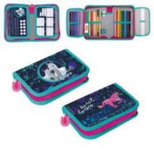 Opakowanie Piórnik z wyposażeniem 2kl Horses