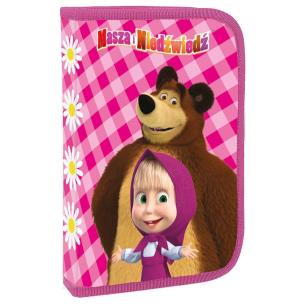 Opakowanie Piórnik z wyposażeniem dwukomorowy Masza i Niedźwiedź 11