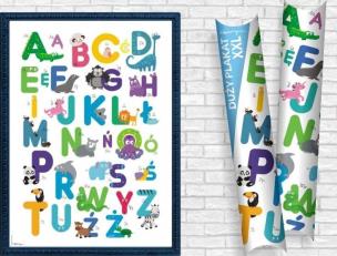 Okładka książki Plakat B2 Alfabet HENRY