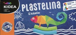 Plastelina Kidea 12 kolorów. Wydawca: Derform. Multiszop.pl Opakowanie Plastelina Kidea 12 kolorów