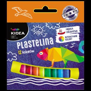Opakowanie Plastelina Kidea mała 12 kolorów